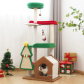 Étagère d'escalade de chat de la série de Noël